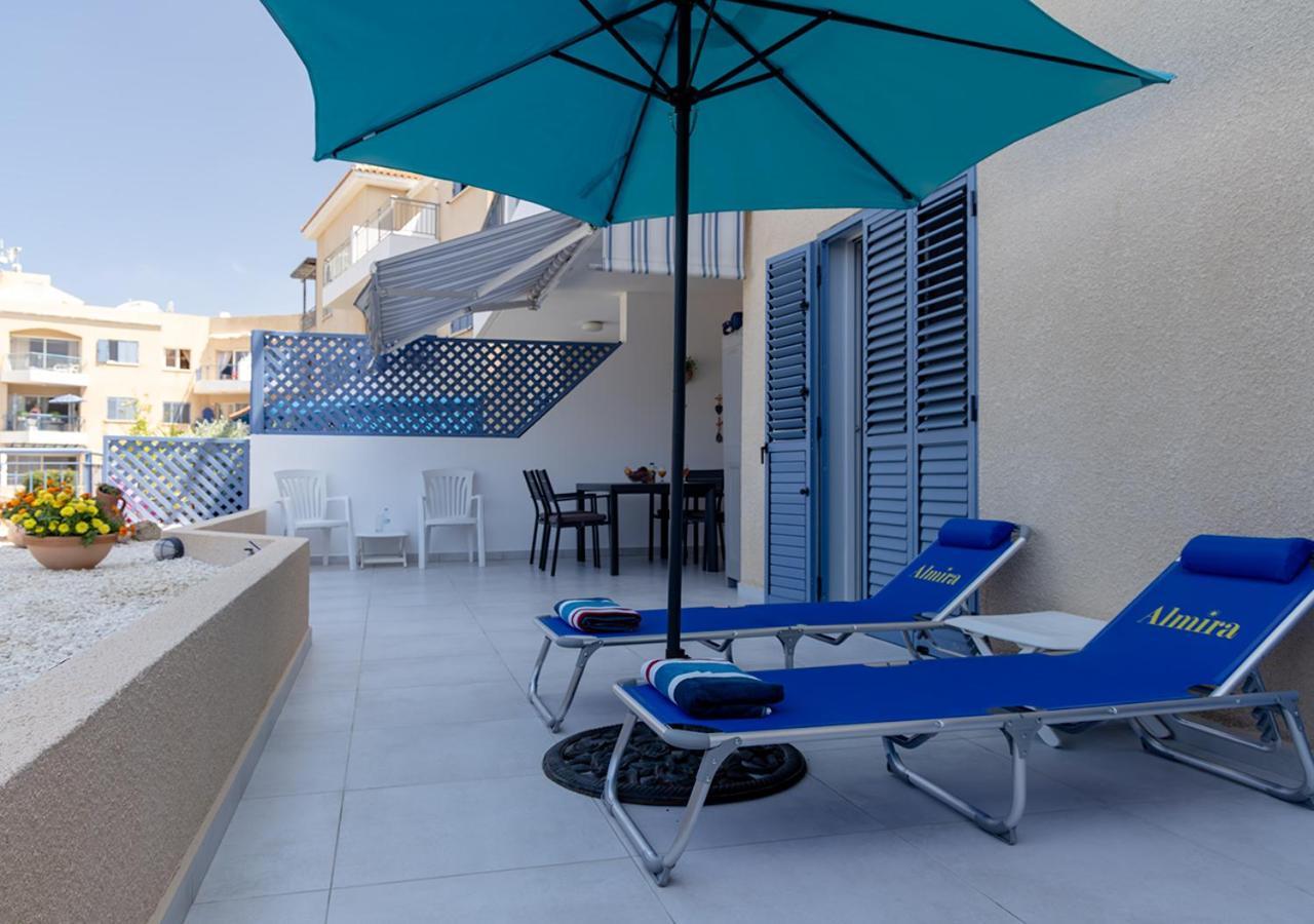 105 Kings Palace - Fabulous 2 Bed, 2 Bath, Large Patio With Garden - Sea Views Paphos Kültér fotó