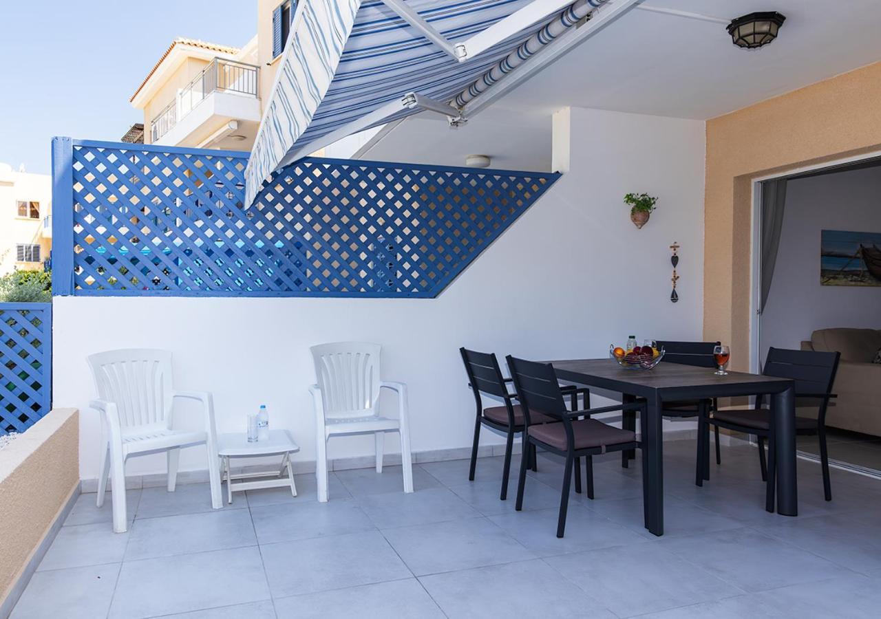 105 Kings Palace - Fabulous 2 Bed, 2 Bath, Large Patio With Garden - Sea Views Paphos Kültér fotó